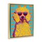 Stupell Industries Retro Pop Poodle Floating Frame Design by Marcus Prime